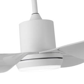 Ventilador Otto Blanco Fabrilamp - Motor DC Ø167cm LED