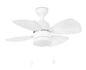 Ventilador Mediterraneo FARO - Ventilador blanco 81.5cm.Ø
