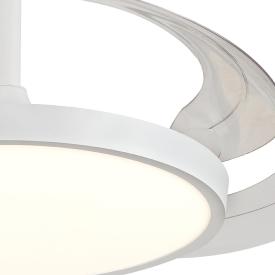 Ventilador Retractil Melody-S Blanco P&B - Motor DC. 41-92cmØ.