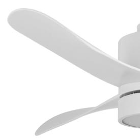 Ventilador Zepelin Blanco Fabrilamp - Motor DC Ø91cm