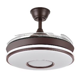 Ventilador Dani Mini Fabrilamp Marrón - Motor DC Ø40-91cm