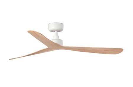 Ventilador ROCKER FARO Blanco Madera -  Motor DC Ø132cm