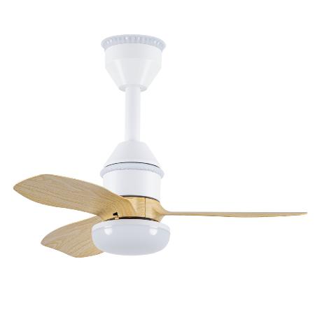 Ventilador Asaf Blanco Haya Fabrilamp - Motor DC Ø62cm