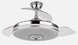 Ventilador NOTO Musical RGB Fabrilamp - Motor DC Ø50-108cm