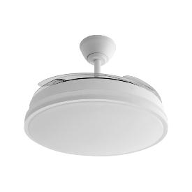 Ventilador GUERRERO Blanco Motor DC Ø48-107cm