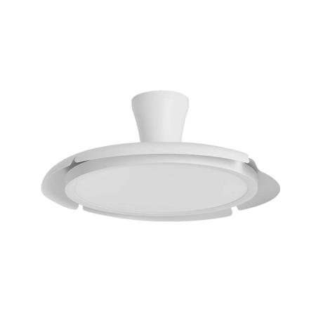 Ventilador retractil ALEMAR Qatar Blanco Luz LED Ø49-120 cm