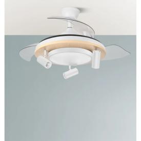 Ventilador Gladiator Fabrilamp Blanco - Motor DC Ø107cm