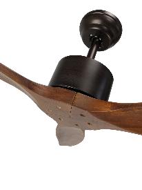 Ventilador PIKY SUNACA - Motor DC. Madera Natural 132cm Ø.