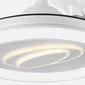 Ventilador Maracaná Blanco Fabrilamp - Motor DC Ø50-107cm