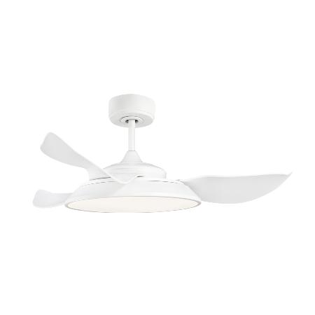 Ventilador Sierra Blanco Fabrilamp - Motor DC Ø107cm