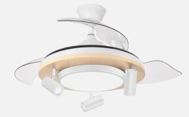 Ventilador Gladiator Fabrilamp Blanco - Motor DC Ø107cm