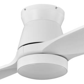 Ventilador Nordic Blanco Fabrilamp - Motor DC Ø132cm