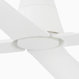 Ventilador TYPHOON FARO Blanco sin luz - IP44 Ø127cm.