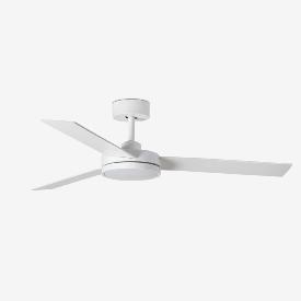 Ventilador Barth Blanco FARO - Motor DC. luz LED 132cm. Ø