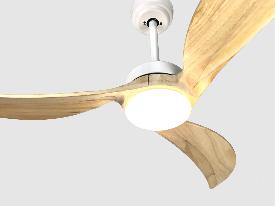 Ventilador CURVES SUNACA - Motor DC. luz LED. 132cm  Ø.