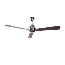 Ventilador de techo Tupai Niquel LEDS-C4 Ø132cm