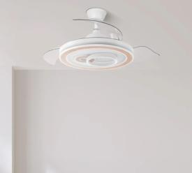 Ventilador Sultan Fabrilamp Blanco - Motor DC Ø107cm