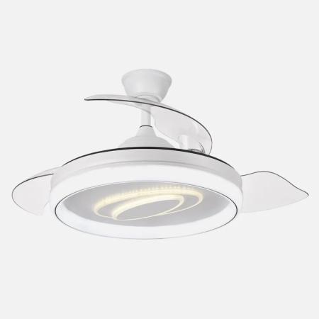 Ventilador Maracana Blanco Fabrilamp - Motor DC Ø50-107cm