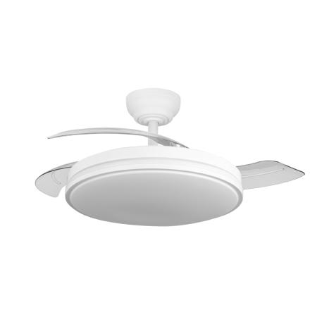 Ventilador Parlatore Blanco Fabrilamp - Motor DC Ø48-107cm