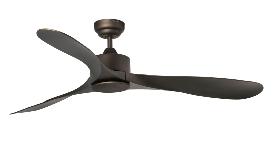 Ventilador Luzon Faro. Ventilador marron sin luz Ø132cm.