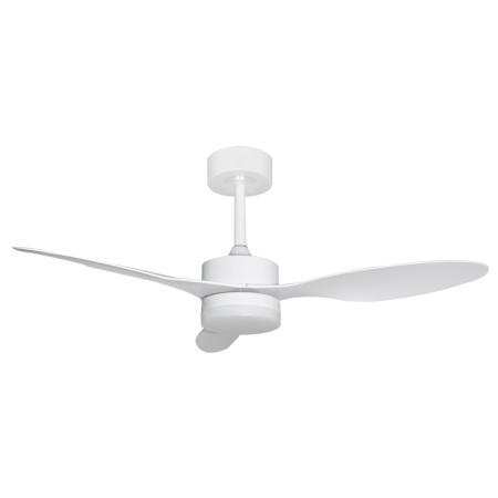 Ventilador de techo ALEMAR Valcano Blanco Luz LED Ø107 cm