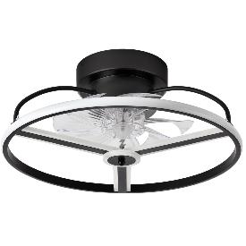 Ventilador BORA Negro Fabrilamp - Motor DC Ø50cm