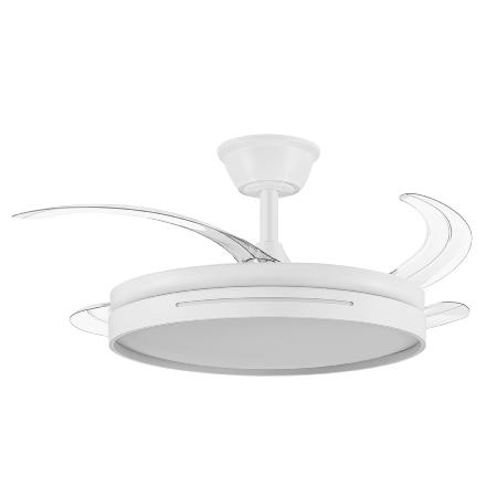Ventilador MICENAS Blanco Fabrilamp - Motor DC Ø106cm