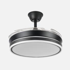 Ventilador BAYOMO Mini Negro Fabrilamp - Motor DC Ø91cm