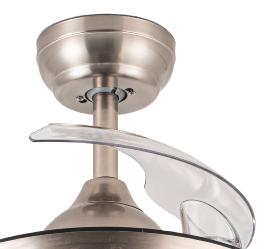 Ventilador Cala Niquel Fabrilamp - Motor DC Ø41cm