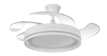 Ventilador Cerrato Fabrilamp Blanco - Motor DC Ø49-107cm