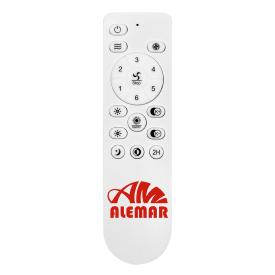 Ventilador de techo ALEMAR Tauro Blanco Luz LED Ø76 cm