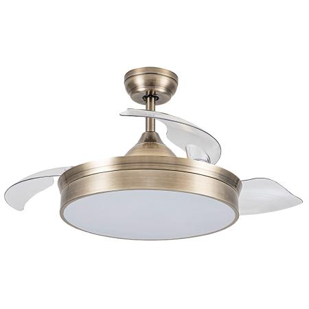 Ventilador Cala Cuero Fabrilamp - Motor DC Ø91cm