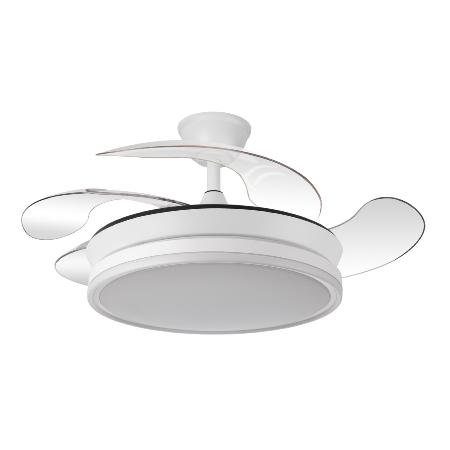 Ventilador BAYOMO Mini Blanco Fabrilamp Ø40-91cm