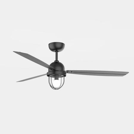 Ventilador MARINER Negro - Forlight. Luz LED Ø135cm