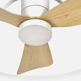Ventilador Oporto Blanco Fabrilamp - Motor DC Ø84cm