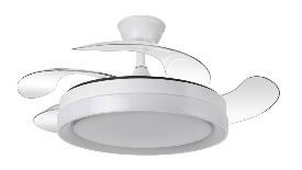 Ventilador Zenit Fabrilamp Blanco - Motor DC Ø50-107cm