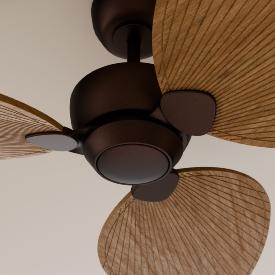 Ventilador ALMA S SULION - Marrón óxido. 132cm Ø.