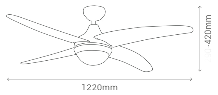 ventilador de techo fenix sulion