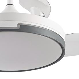 Ventilador OLIMPIA Blanco Fabrilamp - Motor DC Ø109cm