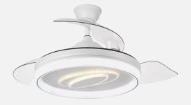 Ventilador Maracaná Blanco Fabrilamp - Motor DC Ø50-107cm