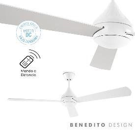 Ventilador Tupai Blanco LEDS-C4 Motor DC Ø106cm