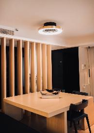 Ventilador Tibet Mantra - Oro / Negro LED Domotico 63cm.Ø