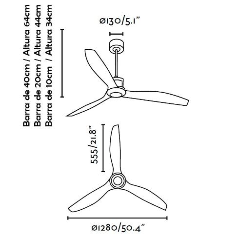 ventilador-faro-justfan-medidas