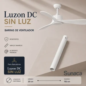 Barra accesorio ventilador Luzon Faro Barcelona