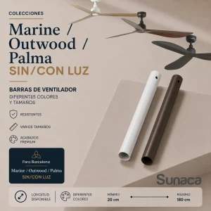 Barra accesorio ventilador Marine, Outwood y Palma Faro