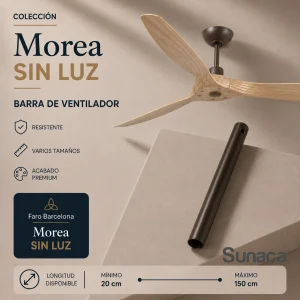 Barra accesorio ventilador Morea Faro Barcelona