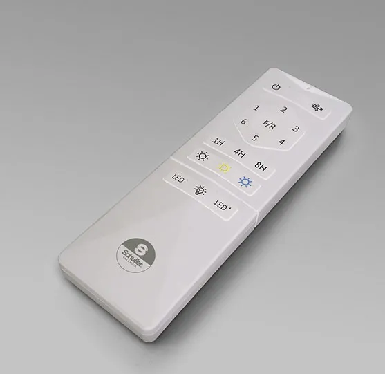 Ventilador schuller Siroco blanco madera LED 132 cm