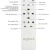 mando-ventilador-himalaya-mini-mantra Ventilador Mantra Himalaya MINI Blanco Transparentes Luz LED 53 cm