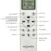 Ventilador retráctil Mantra Kyoto Marron Luz LED 52-106 cm