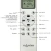 mando-ventilador-nepal-ll-mini-mantra Ventilador Mantra Nepal II MINI Negro Madera clara Luz LED 75 cm
